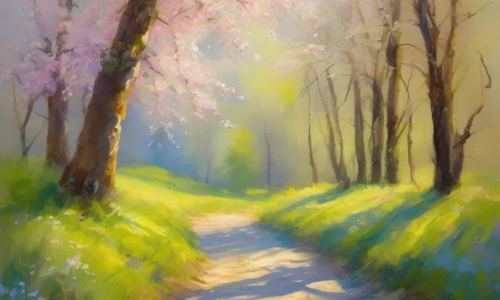 Kostel Nanebevzetí Panny Marie (Diváky) – spring