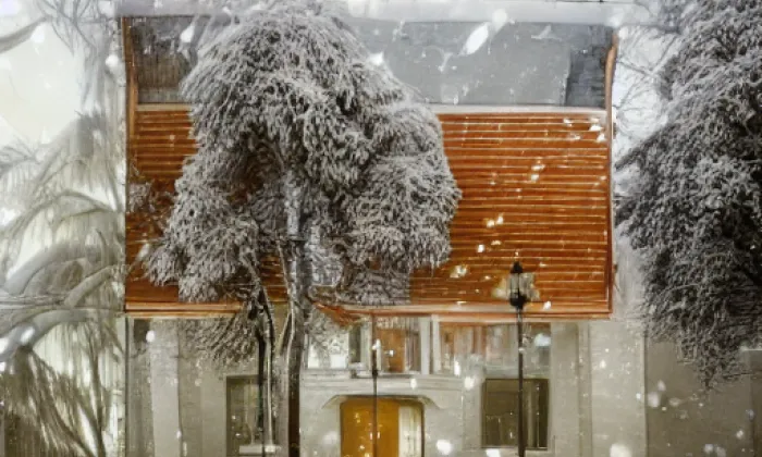 kostel Nanebevzetí Panny Marie (Družec) – winter
