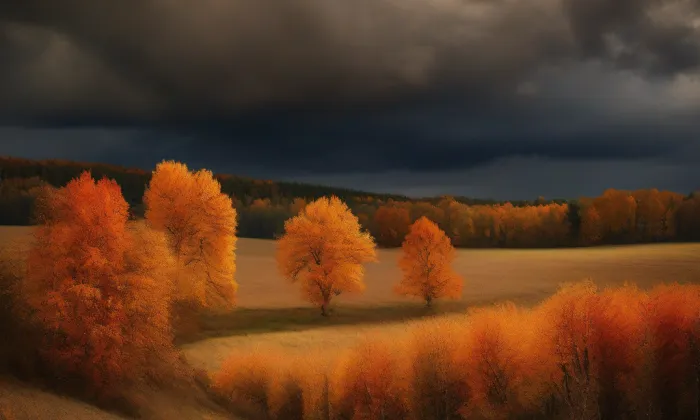 kostel Nanebevzetí Panny Marie (Hevlín) – autumn