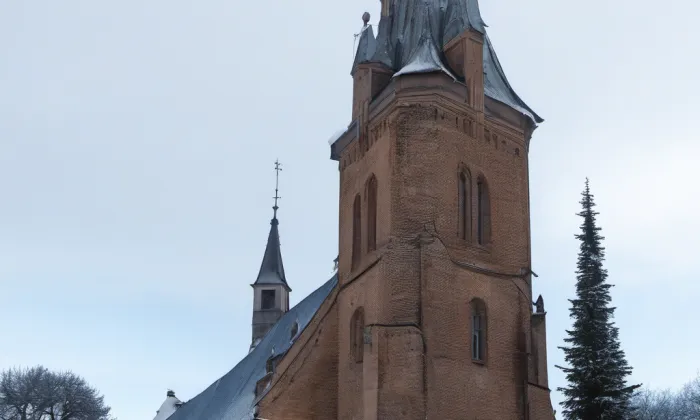 Kostel Nanebevzetí Panny Marie (Horní Maršov) – winter