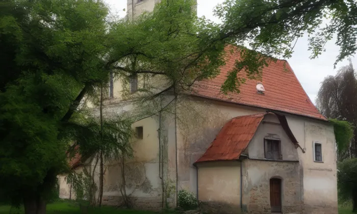 kostel Nanebevzetí Panny Marie (Hostín u Vojkovic) – spring