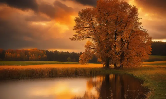 Kostel Nanebevzetí Panny Marie (Kojetín I-Město) – autumn