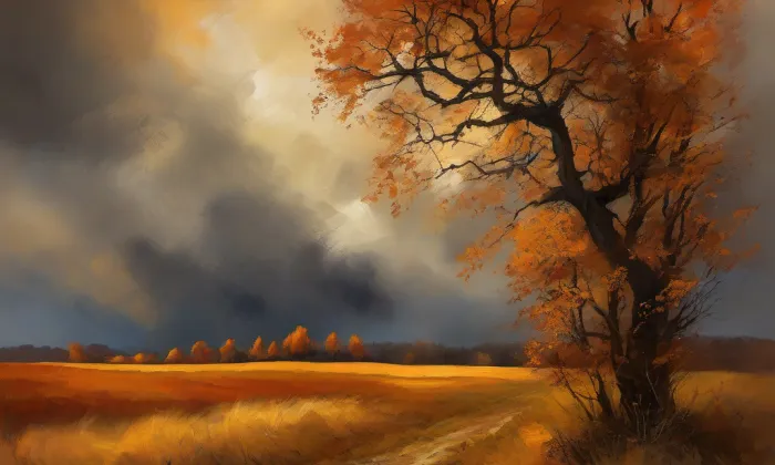 Kostel Nanebevzetí Panny Marie (Neustupov) – autumn