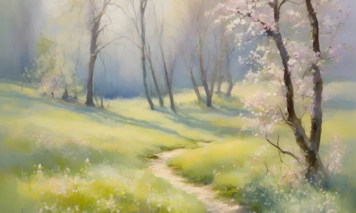 kostel Nanebevzetí Panny Marie (Oleksovice) – spring