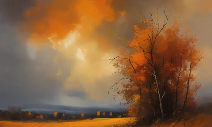Kostel Nanebevzetí Panny Marie (Střílky) – autumn