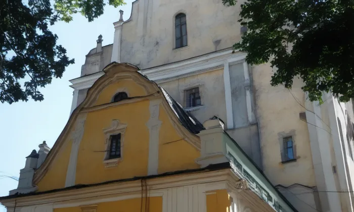 kostel Nanebevzetí Panny Marie (Tašovice) – akvarel