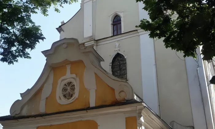 kostel Nanebevzetí Panny Marie (Tašovice) – noc