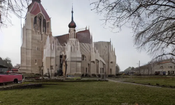 Kostel Nanebevzetí Panny Marie (Velešice) – noc
