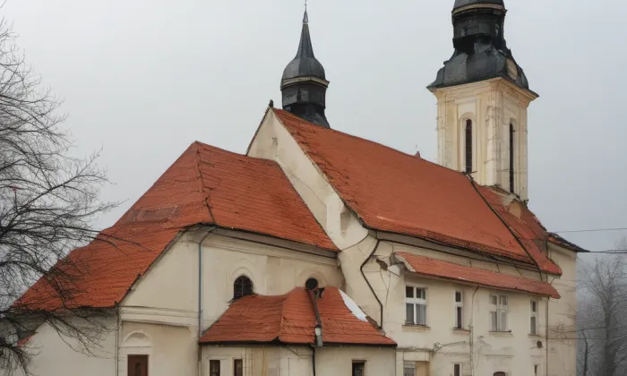 kostel Nanebevzetí Panny Marie (Velké Pavlovice) – winter