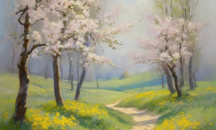 Kostel Nanebevzetí Panny Marie v Keblově – spring