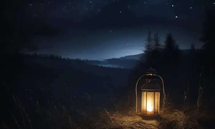 Kostel Narození Panny Marie (Běrunice) – noc