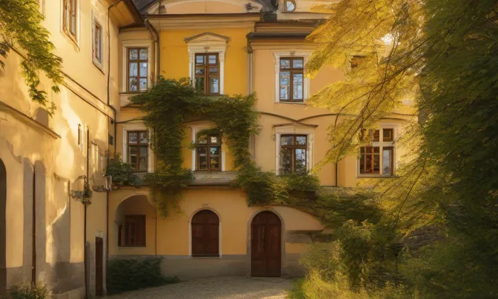 Kostel Narození Panny Marie (Liběšice) – summer