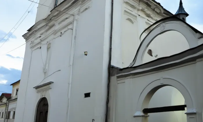 Kostel Narození Panny Marie (Toužim) – noc