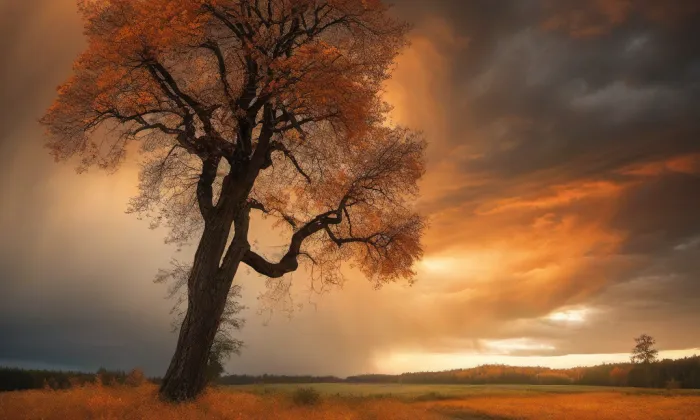 Kostel Narození Panny Marie (Vodňany I) – autumn