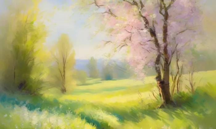 Kostel Narození Panny Marie v Miličíně – spring