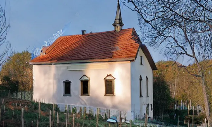 Kostel Narození Panny Marie ve Žlebích – noc