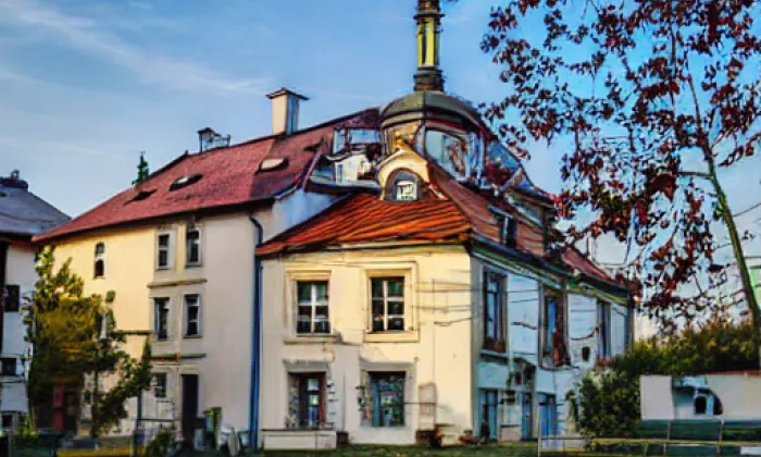Kostel Narození Panny Marie ve Žlebích – summer