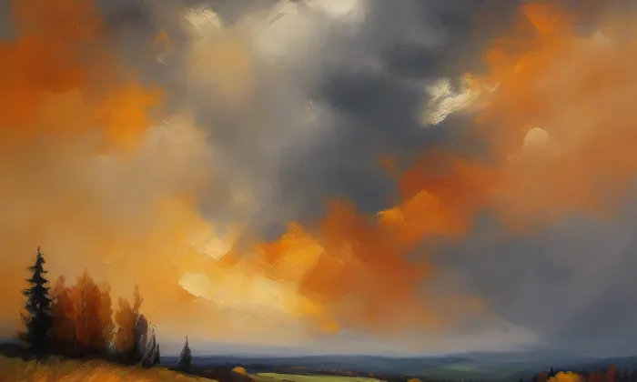 kostel Navštívení Panny Marie (Červený Potok) – autumn