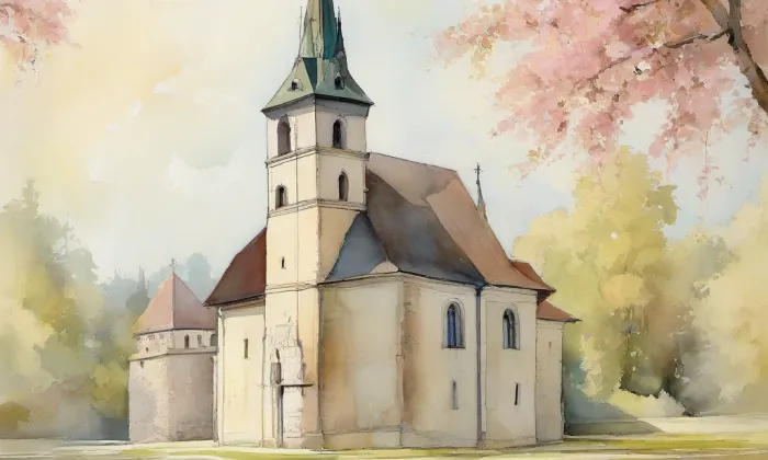 Kostel Navštívení Panny Marie (Moldava) – spring