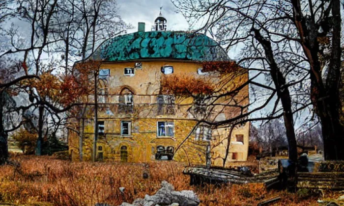 Kostel Navštívení Panny Marie (Rýmařov) – autumn