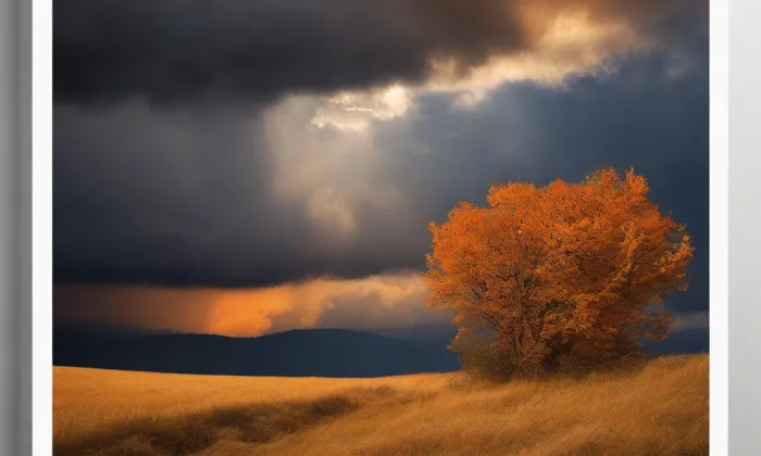 Kostel Nejsvětější Trojice (Český Dub II) – autumn