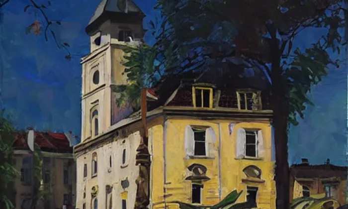 Kostel Nejsvětější Trojice (Hlavnice) – summer
