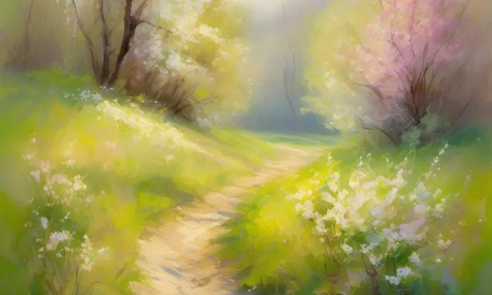 kostel Nejsvětější Trojice (Jenišovice) – spring