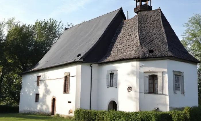 Kostel Nejsvětější Trojice (Klimkovice) – noc