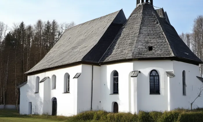 Kostel Nejsvětější Trojice (Klimkovice) – winter