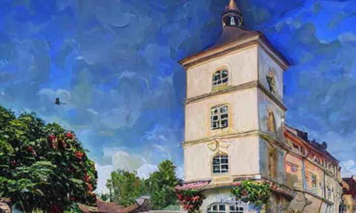 Kostel Nejsvětější Trojice (Loukov) – summer