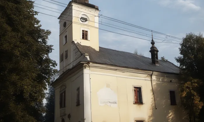 Kostel Nejsvětější Trojice (Mysločovice) – summer