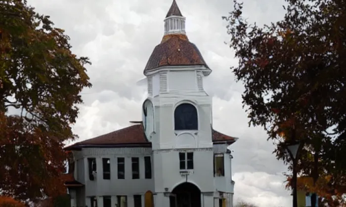 Kostel Nejsvětější Trojice (Předměstí) – autumn