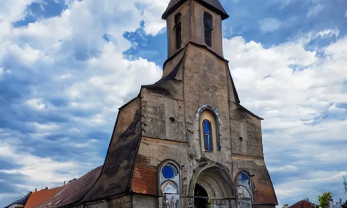 Kostel Nejsvětější Trojice (Suchá) – summer