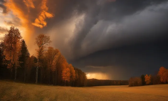 kostel Nejsvětější Trojice (Vladislav) – autumn