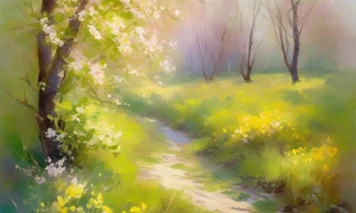 Kostel Nejsvětějšího Jména Ježíš (Křišťanov) – spring