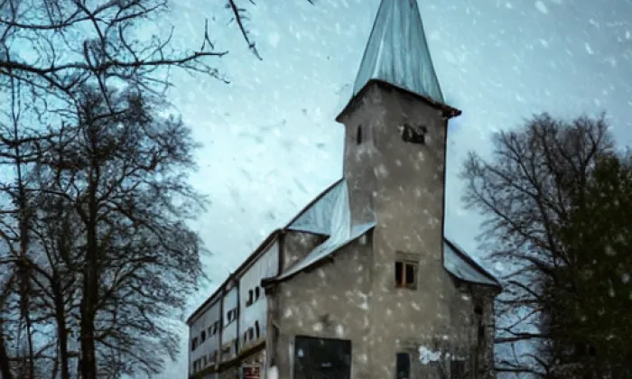 Kostel Nejsvětějšího Spasitele – winter