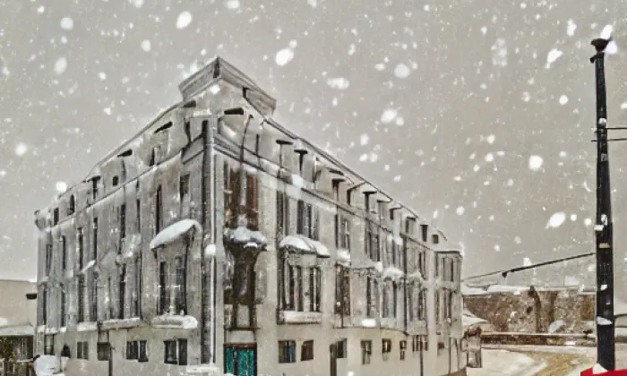 Kostel Neposkvrněného početí Panny Marie (Praha) – winter
