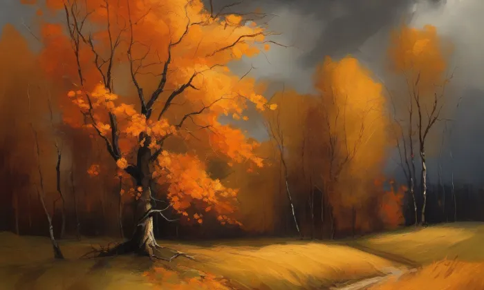 Kostel Neposkvrněného početí Panny Marie (Zvole) – autumn