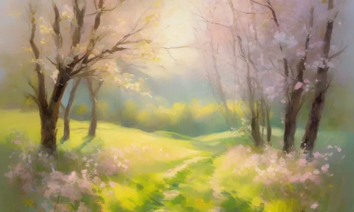 Kostel Neposkvrněného početí Panny Marie (Zvole) – spring
