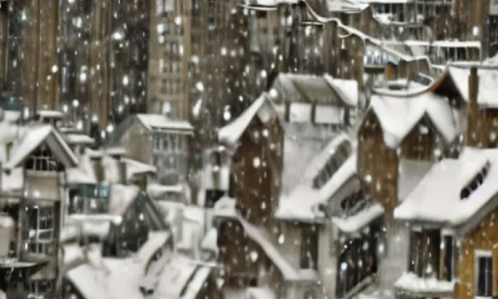 Kostel Obrácení svatého Pavla (Karlín) – winter