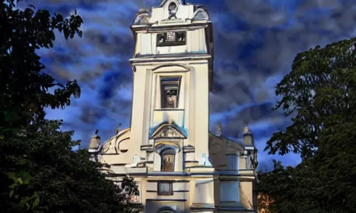 Kostel Panny Marie, královny posvátného růžence – spring