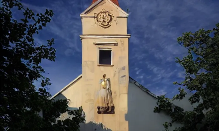 Kostel Panny Marie, královny posvátného růžence – summer