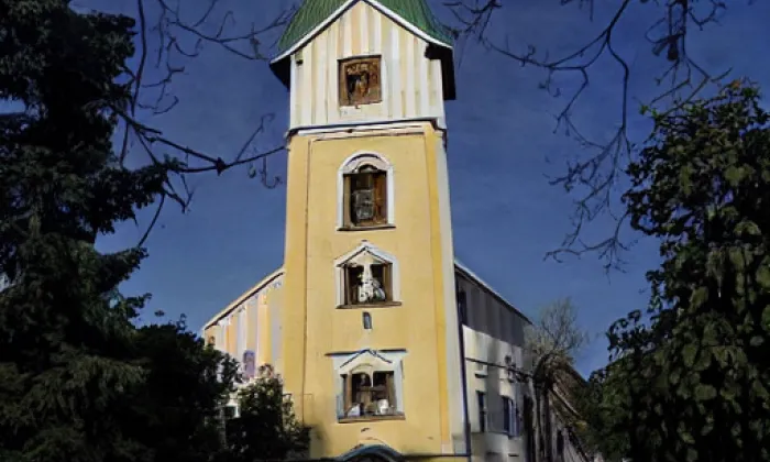 Kostel Panny Marie, královny posvátného růžence – winter