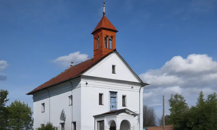 Kostel Panny Marie Královny Andělů – winter