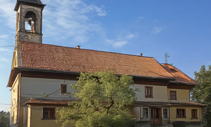 Kostel Panny Marie Královny míru – summer