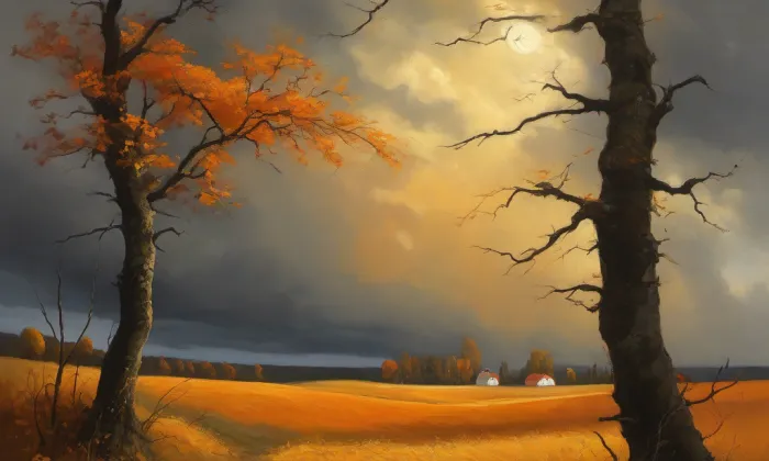 Kostel Panny Marie pod řetězem – autumn