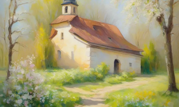 Kostel Panny Marie Pomocné (Bruntál) – spring