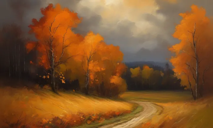 Kostel Panny Marie v Opočně – autumn