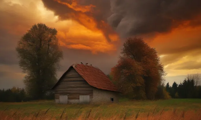 kostel Panny Marie Vítězné (Moravský Žižkov) – autumn