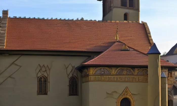 kostel Povýšení svatého Kříže (Údlice) – iluminace